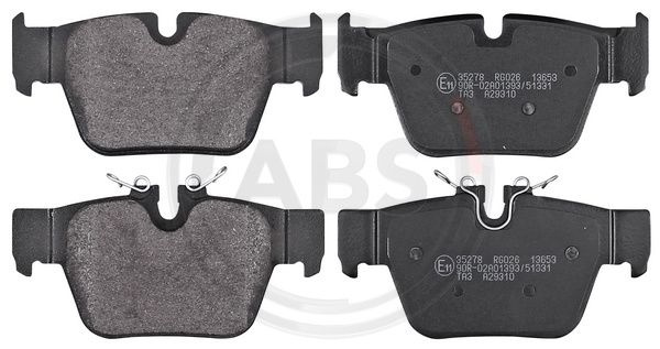 Set placute frana,frana disc puntea spate (35278 ABS) BMW,MINI