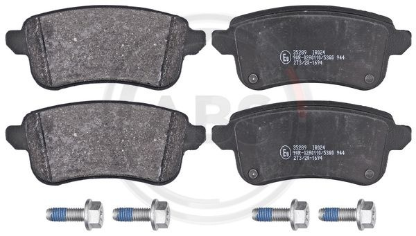 Set placute frana,frana disc puntea spate (35289 ABS) NISSAN