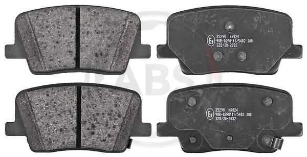 Set placute frana,frana disc puntea spate (35290 ABS) SSANGYONG
