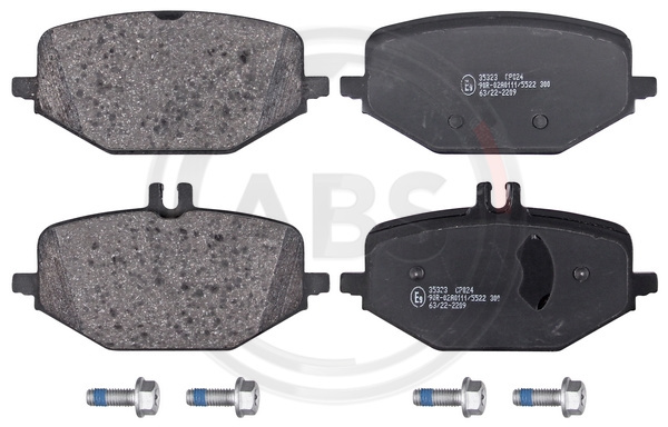 Set placute frana,frana disc puntea spate (35323 ABS) MERCEDES-BENZ
