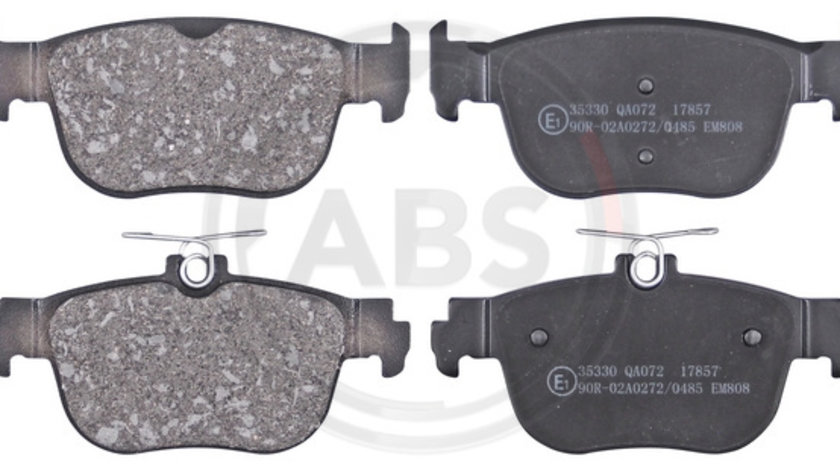 Set placute frana,frana disc puntea spate (35330 ABS) AUDI,SKODA,VW