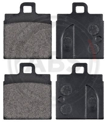 Set placute frana,frana disc puntea spate (36067 ABS) ALFA ROMEO