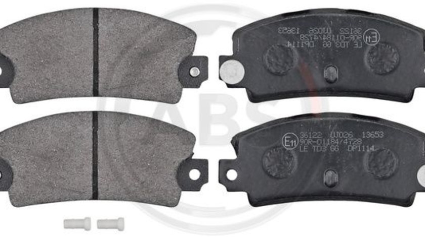 Set placute frana,frana disc puntea spate (36122 ABS) ALPINE,FIAT,LOTUS,RENAULT,TALBOT