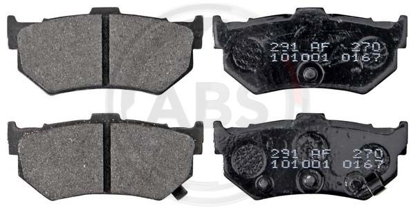 Set placute frana,frana disc puntea spate (36173 ABS) HONDA,SUZUKI
