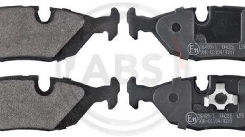 Set placute frana,frana disc puntea spate (364891 ABS) SAAB,VOLVO