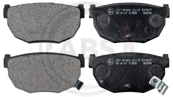 Set placute frana,frana disc puntea spate (365861 ABS) NISSAN