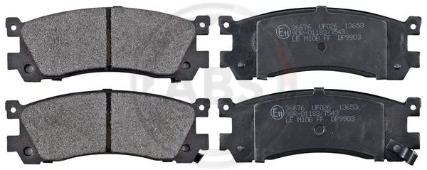 Set placute frana,frana disc puntea spate (36676 ABS) MAZDA,ROVER
