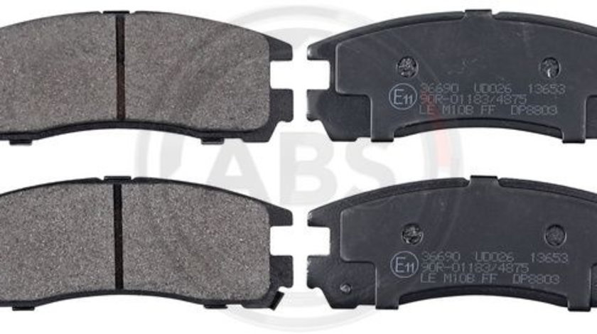 Set placute frana,frana disc puntea spate (36690 ABS) CHRYSLER,DODGE,HYUNDAI,MITSUBISHI