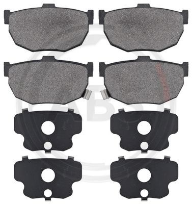 Set placute frana,frana disc puntea spate (36692 ABS) HYUNDAI,KIA,NISSAN