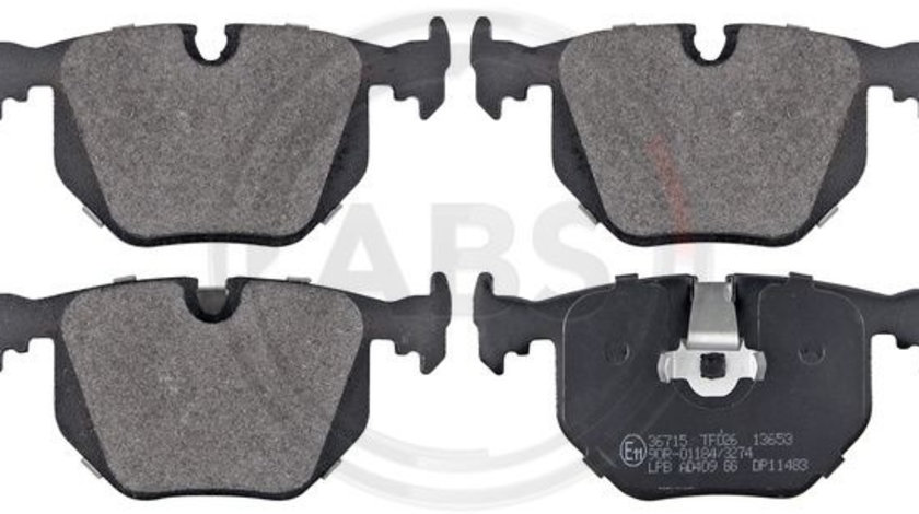 Set placute frana,frana disc puntea spate (36715 ABS) AC,ALPINA,BMW,LAND ROVER,MASERATI