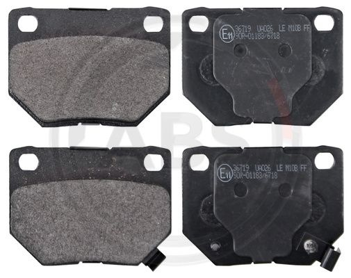 Set placute frana,frana disc puntea spate (36719 ABS) NISSAN