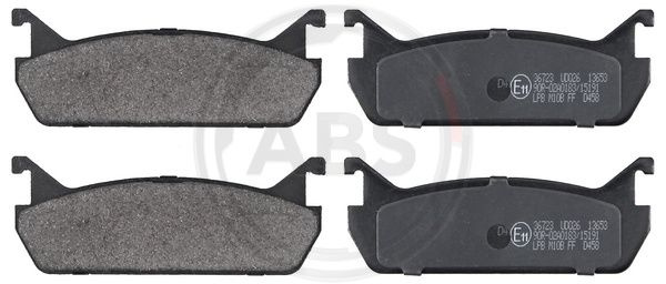 Set placute frana,frana disc puntea spate (36723 ABS) DAIHATSU,MAZDA,SUZUKI
