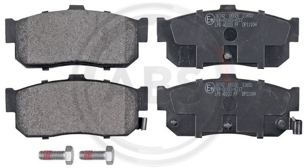 Set placute frana,frana disc puntea spate (36742 ABS) INFINITI,NISSAN