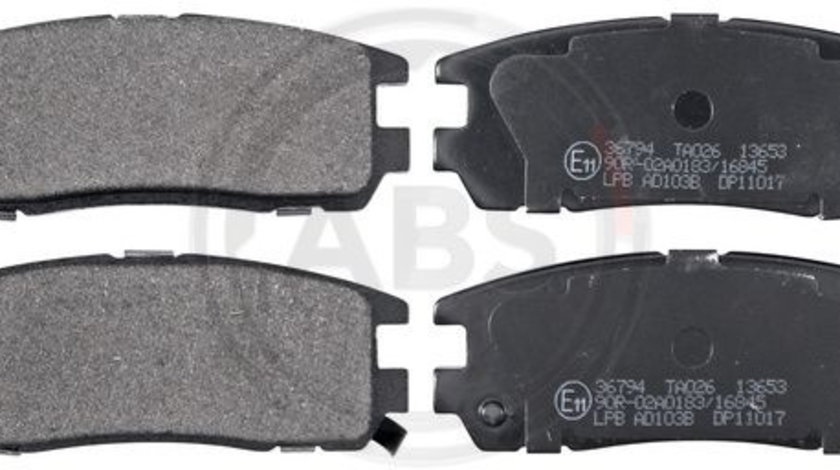 Set placute frana,frana disc puntea spate (36794 ABS) ISUZU,OPEL,VAUXHALL