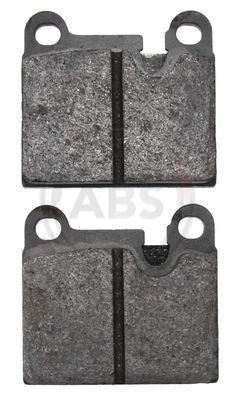 Set placute frana,frana disc puntea spate (36834 ABS) BMW,PORSCHE