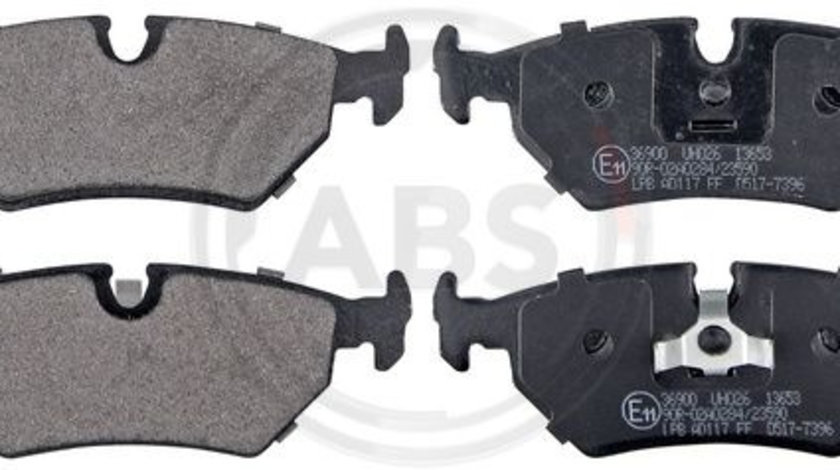 Set placute frana,frana disc puntea spate (36900 ABS) Citroen,DAIMLER,FIAT,JAGUAR,LANCIA,PEUGEOT