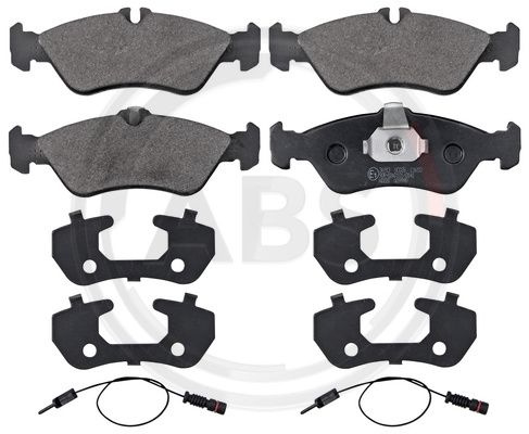 Set placute frana,frana disc puntea spate (36913 ABS) MERCEDES-BENZ,VW