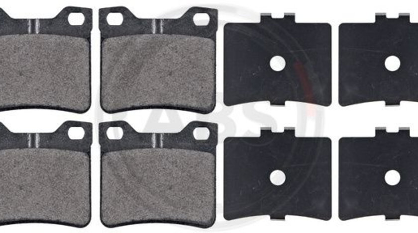 Set placute frana,frana disc puntea spate (36975 ABS) PEUGEOT