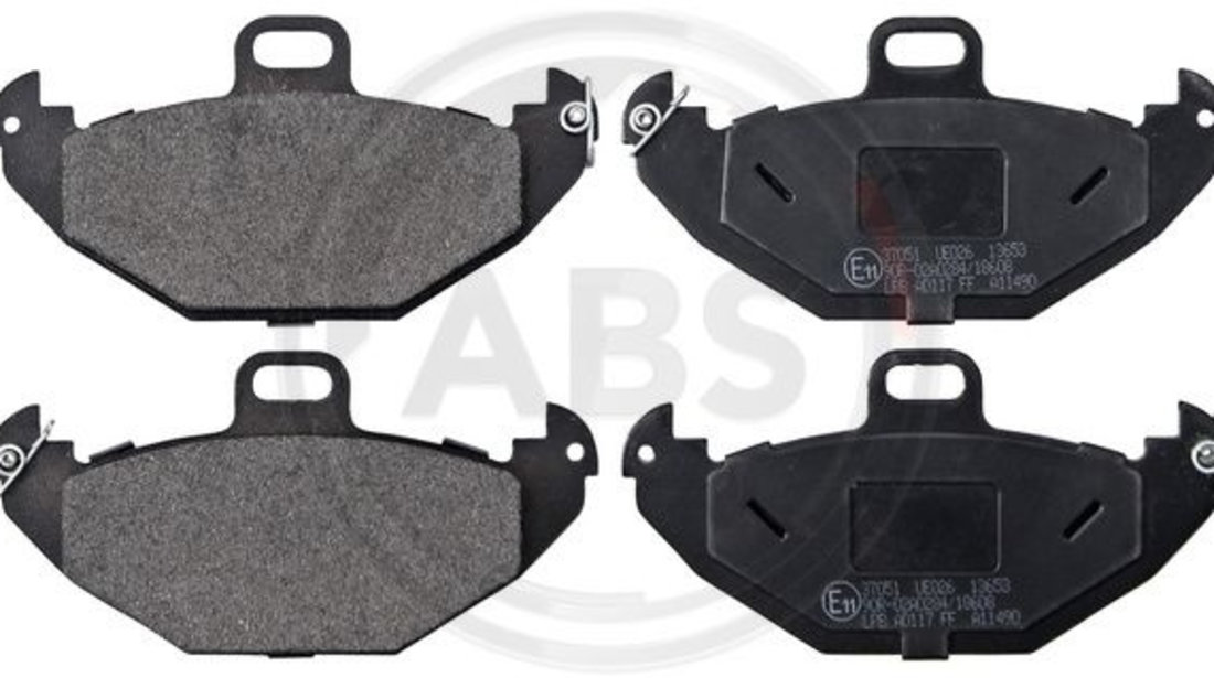 Set placute frana,frana disc puntea spate (37051 ABS) RENAULT