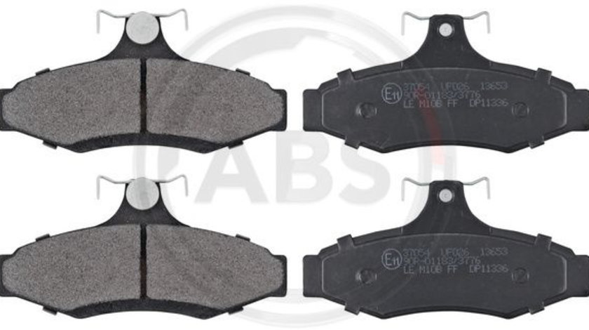 Set placute frana,frana disc puntea spate (37054 ABS) CHEVROLET,DAEWOO