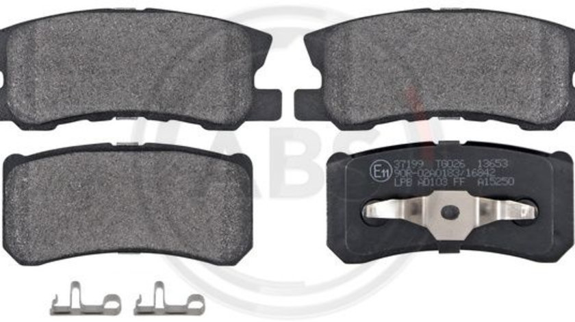 Set placute frana,frana disc puntea spate (37199 ABS) CHRYSLER,Citroen,DODGE,HYUNDAI,JEEP,LANCIA,MITSUBISHI,PEUGEOT