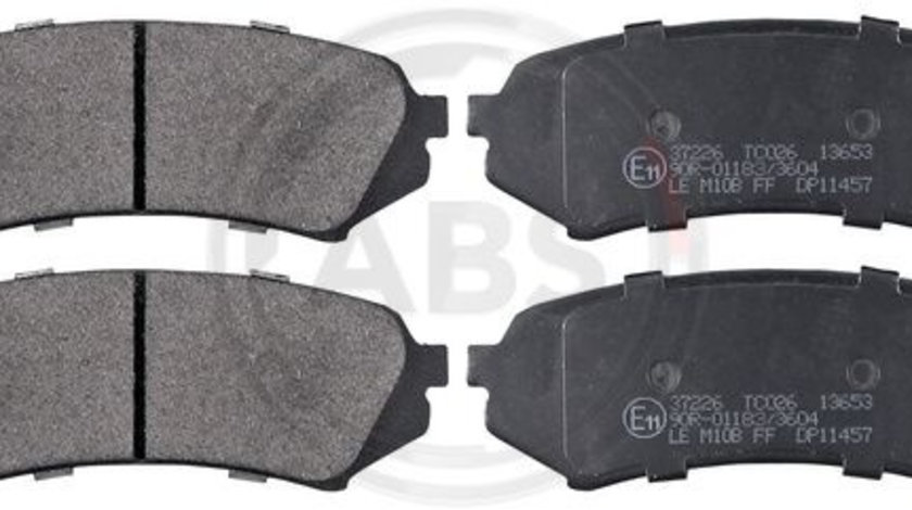 Set placute frana,frana disc puntea spate (37226 ABS) LEXUS,TOYOTA