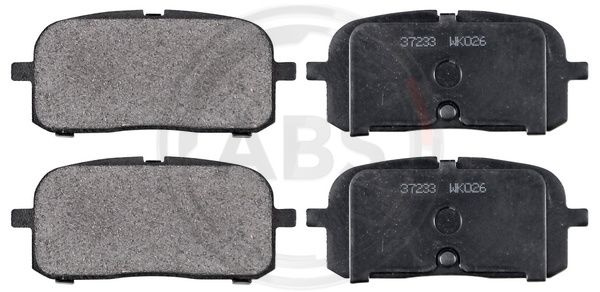 Set placute frana,frana disc puntea spate (37233 ABS) TOYOTA