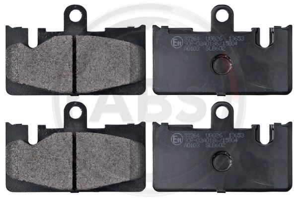 Set placute frana,frana disc puntea spate (37264 ABS) LEXUS,TOYOTA