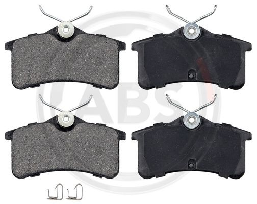 Set placute frana,frana disc puntea spate (37270 ABS) TOYOTA