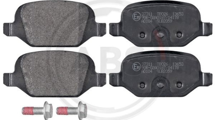 Set placute frana,frana disc puntea spate (37311 ABS) ABARTH,Citroen,FIAT,LADA,LANCIA