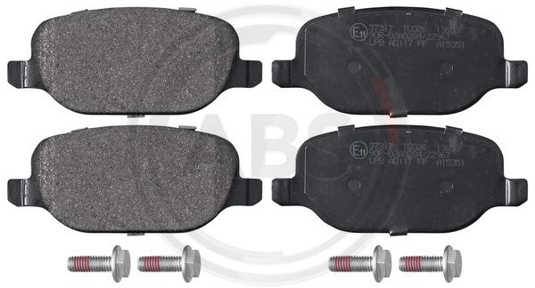 Set placute frana,frana disc puntea spate (37317 ABS) ALFA ROMEO,LANCIA