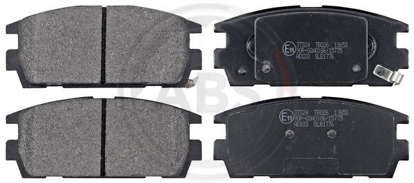 Set placute frana,frana disc puntea spate (37324 ABS) HYUNDAI