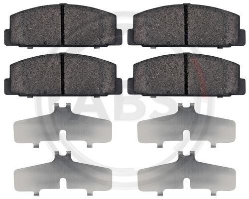 Set placute frana,frana disc puntea spate (37382 ABS) MAZDA