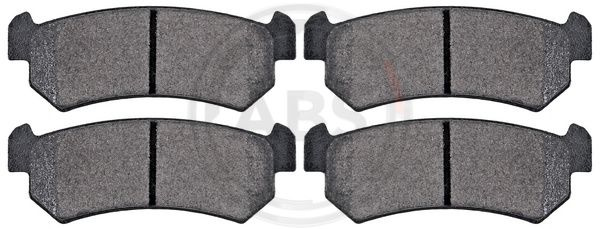 Set placute frana,frana disc puntea spate (37461 ABS) CHEVROLET,DAEWOO