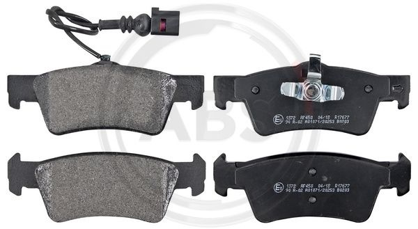 Set placute frana,frana disc puntea spate (37494 ABS) VW