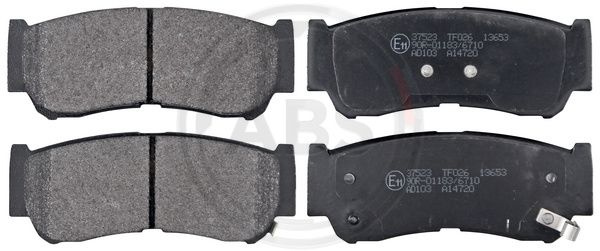 Set placute frana,frana disc puntea spate (37523 ABS) HYUNDAI