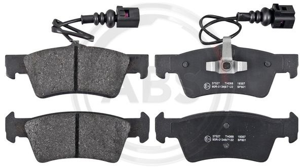 Set placute frana,frana disc puntea spate (37527 ABS) VW