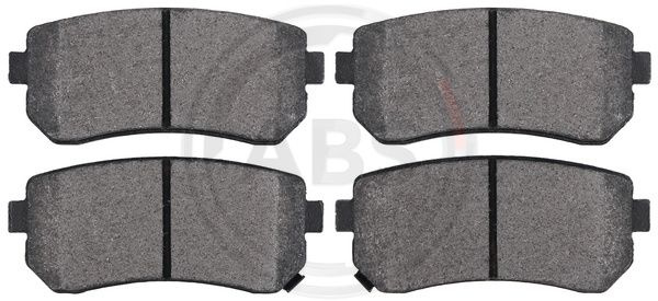 Set placute frana,frana disc puntea spate (37533 ABS) HYUNDAI,KIA