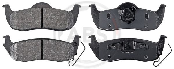 Set placute frana,frana disc puntea spate (37534 ABS) INFINITI,JEEP,NISSAN