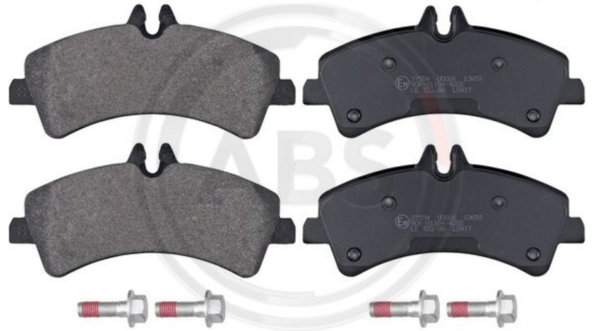 Set placute frana,frana disc puntea spate (37554 ABS) MERCEDES-BENZ,VW