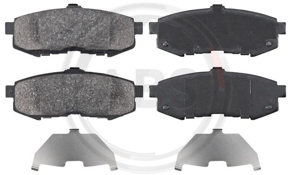 Set placute frana,frana disc puntea spate (37569 ABS) MAZDA