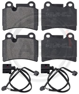 Set placute frana,frana disc puntea spate (37575 ABS) VW