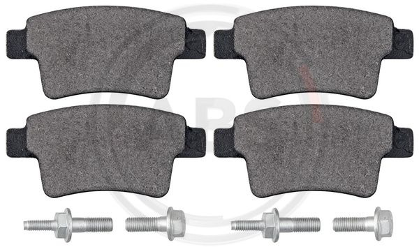 Set placute frana,frana disc puntea spate (37597 ABS) Citroen