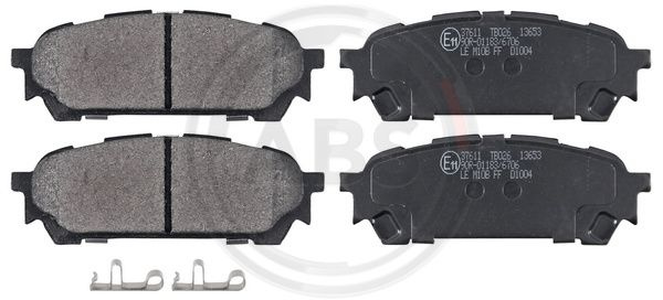 Set placute frana,frana disc puntea spate (37611 ABS) SUBARU