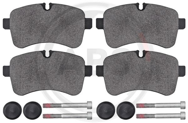 Set placute frana,frana disc puntea spate (37630 ABS) IVECO
