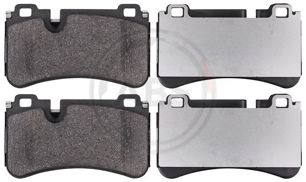 Set placute frana,frana disc puntea spate (37632 ABS) MERCEDES-BENZ