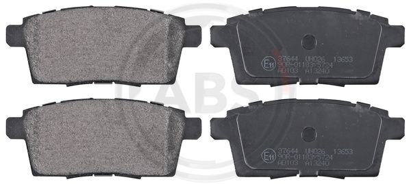 Set placute frana,frana disc puntea spate (37644 ABS) FORD USA,MAZDA