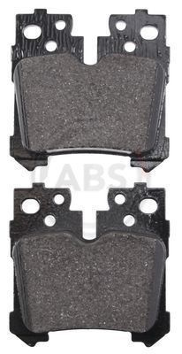 Set placute frana,frana disc puntea spate (37653 ABS) LEXUS