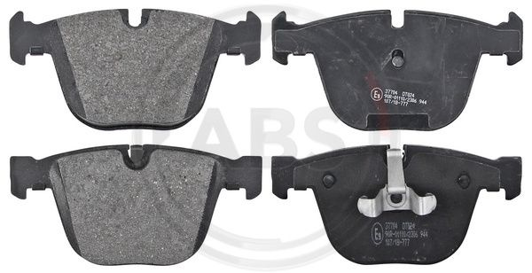 Set placute frana,frana disc puntea spate (37704 ABS) BMW