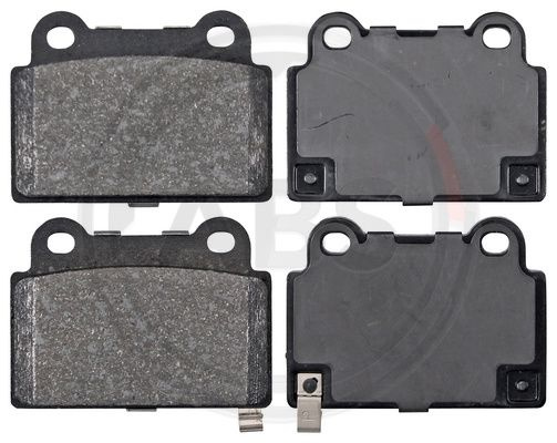 Set placute frana,frana disc puntea spate (37727 ABS) MITSUBISHI